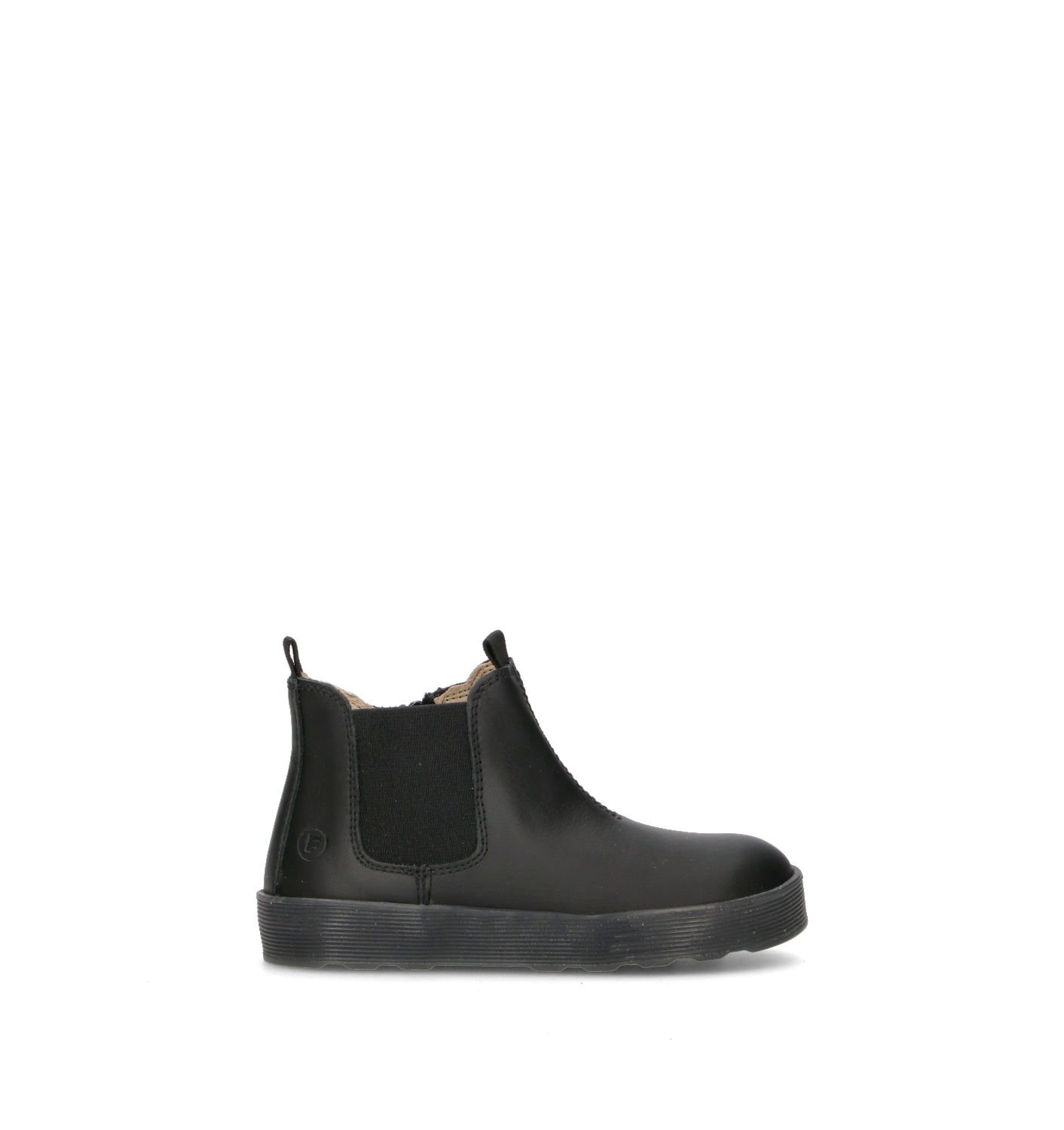 FALCOTTO Beatles bimbi nero in pelle