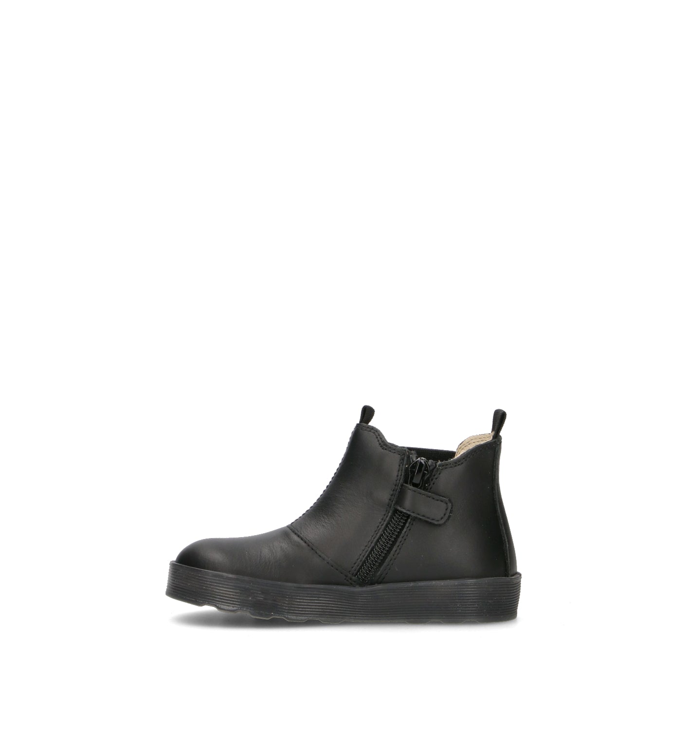FALCOTTO Beatles bimbi nero in pelle