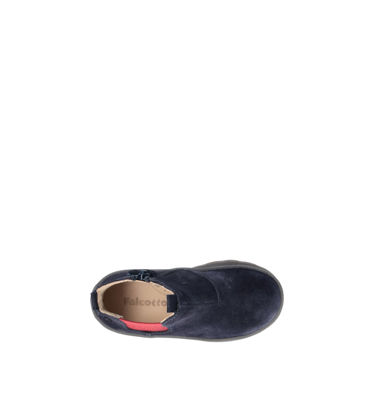 FALCOTTO Beatles bimbo blu in suede