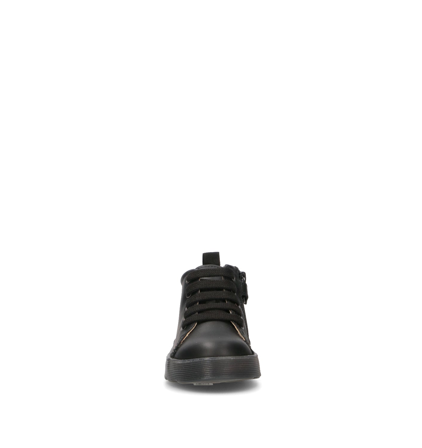 FALCOTTO Polacco bimbo nero in pelle