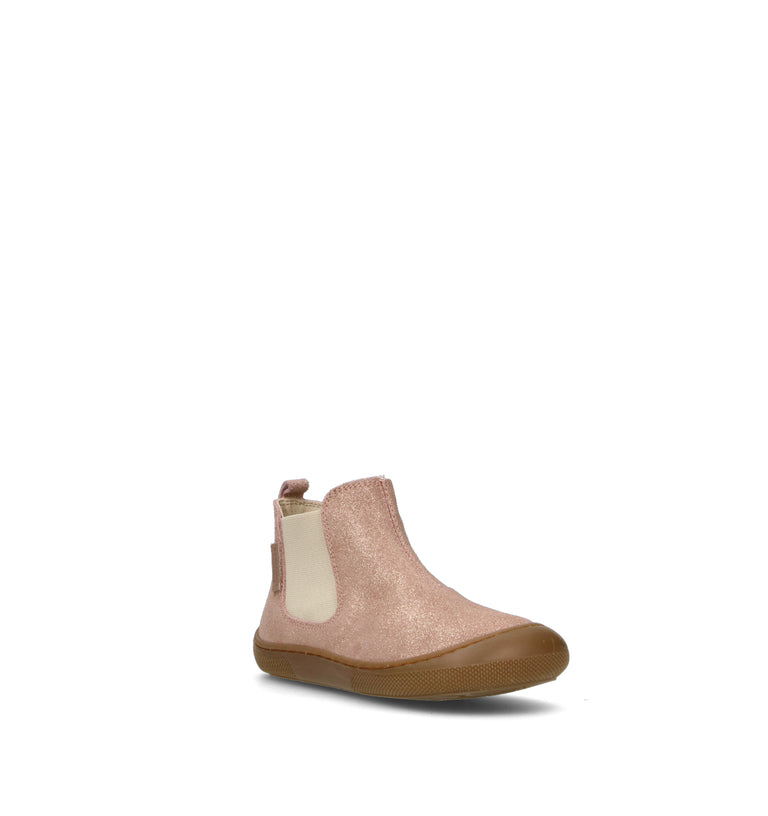 NATURINO Beatles bimba rosa in suede