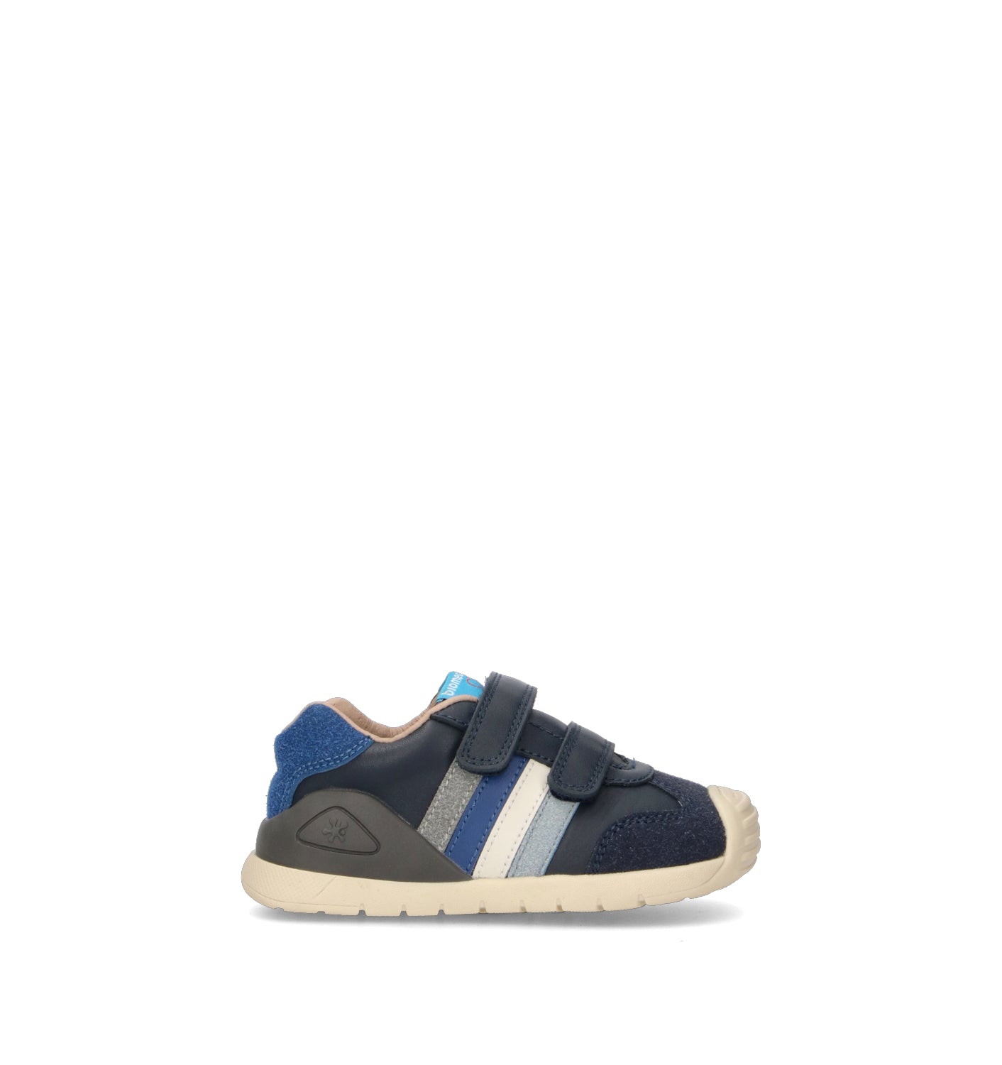 BIOMECANICS Sneaker bimbo blu in pelle