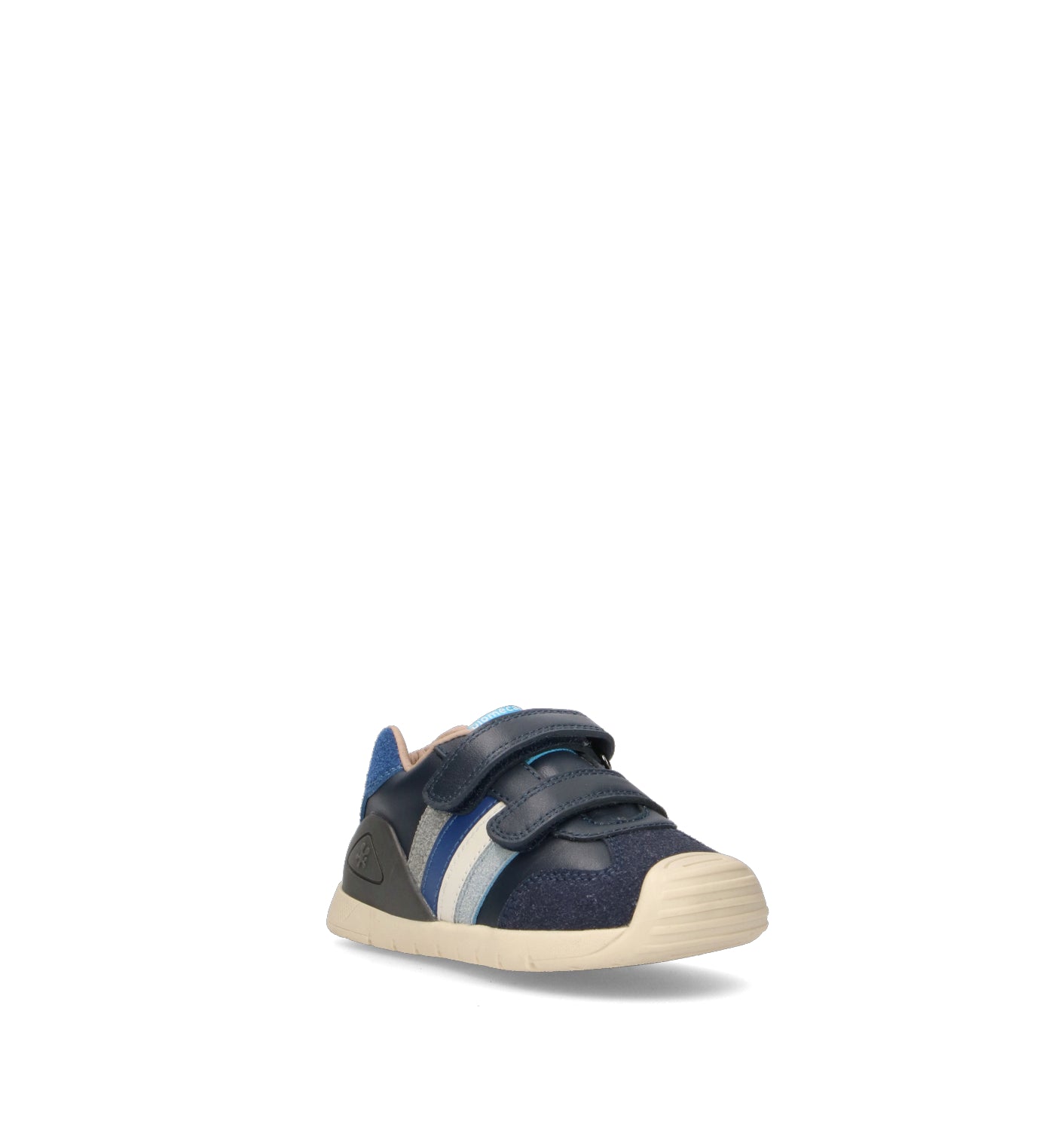 BIOMECANICS Sneaker bimbo blu in pelle