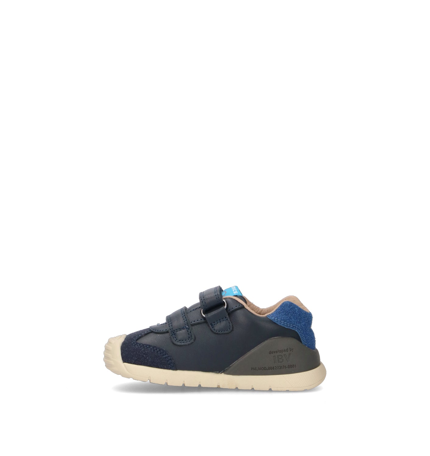 BIOMECANICS Sneaker bimbo blu in pelle