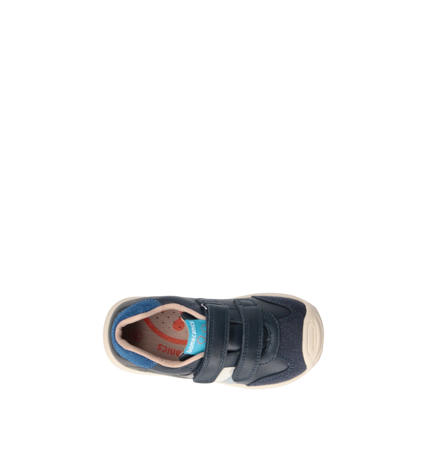 BIOMECANICS Sneaker bimbo blu in pelle