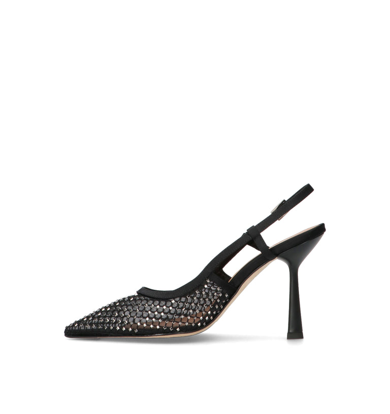 CHANTAL 1962 Slingback donna nera