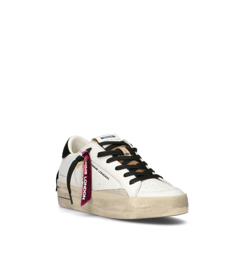 CRIME Sneaker donna bianca