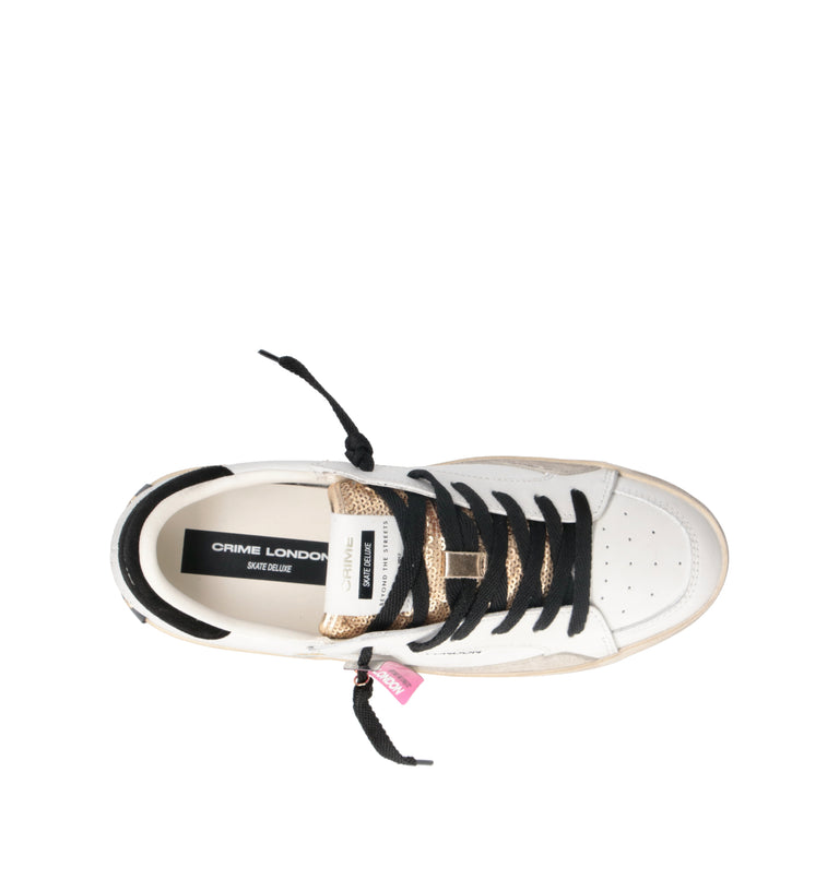 CRIME Sneaker donna bianca