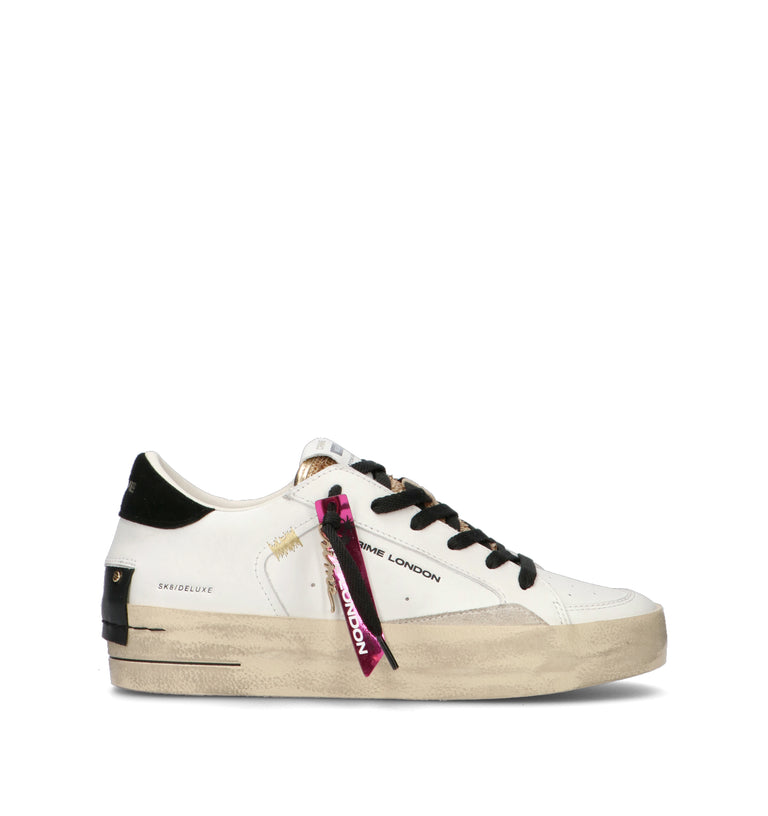 CRIME Sneaker donna bianca