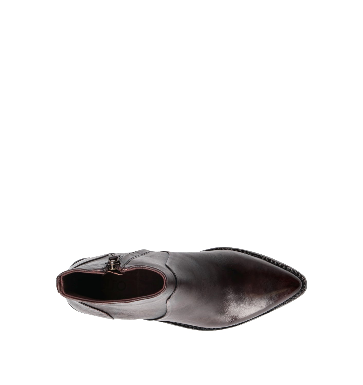 ZOLFO Tronchetto donna marrone in pelle