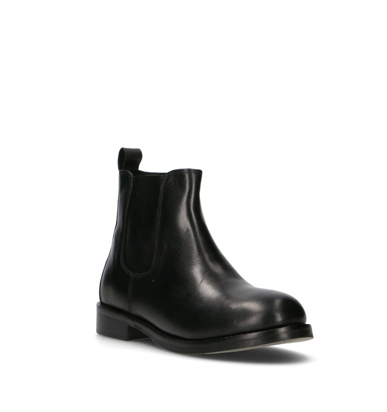 ZOLDO Beatles donna nero in pelle