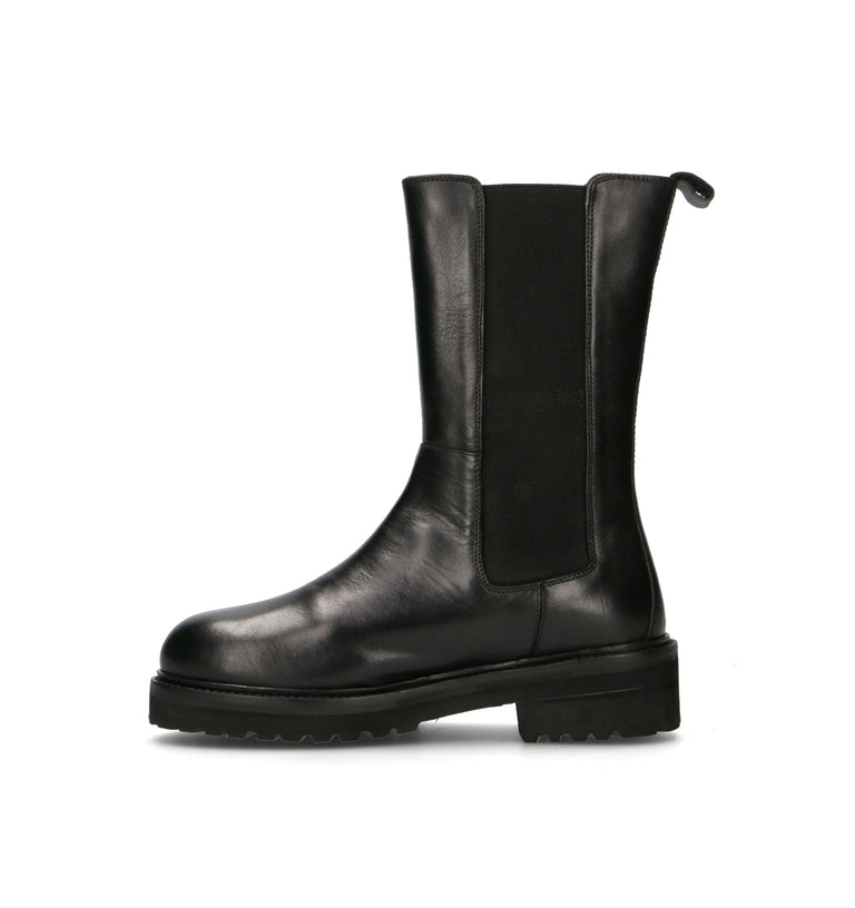 ZOLFO Beatles donna nero in pelle