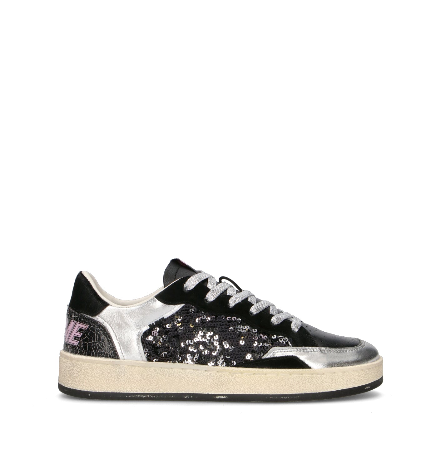 CRIME Sneaker donna nera