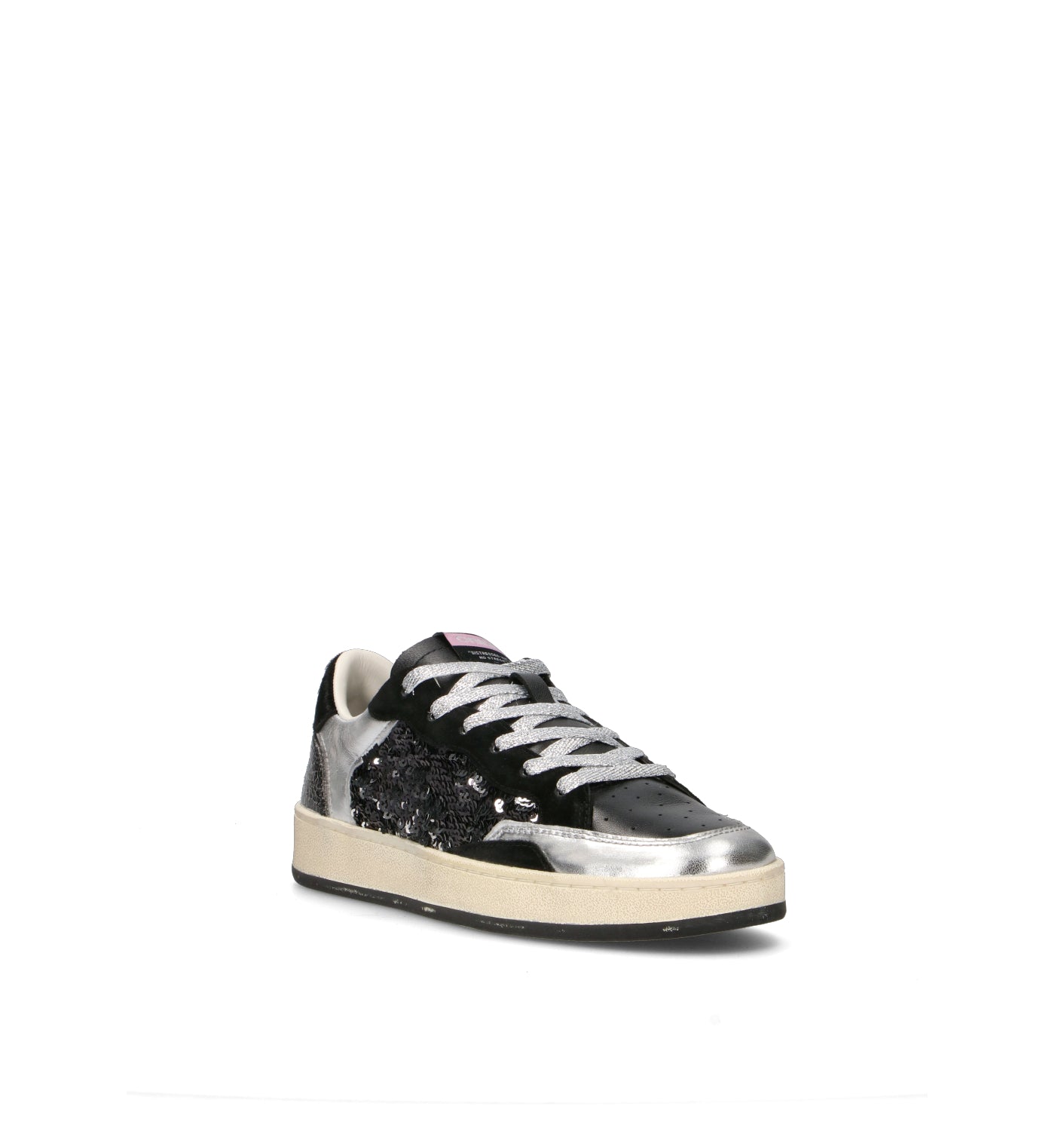 CRIME Sneaker donna nera