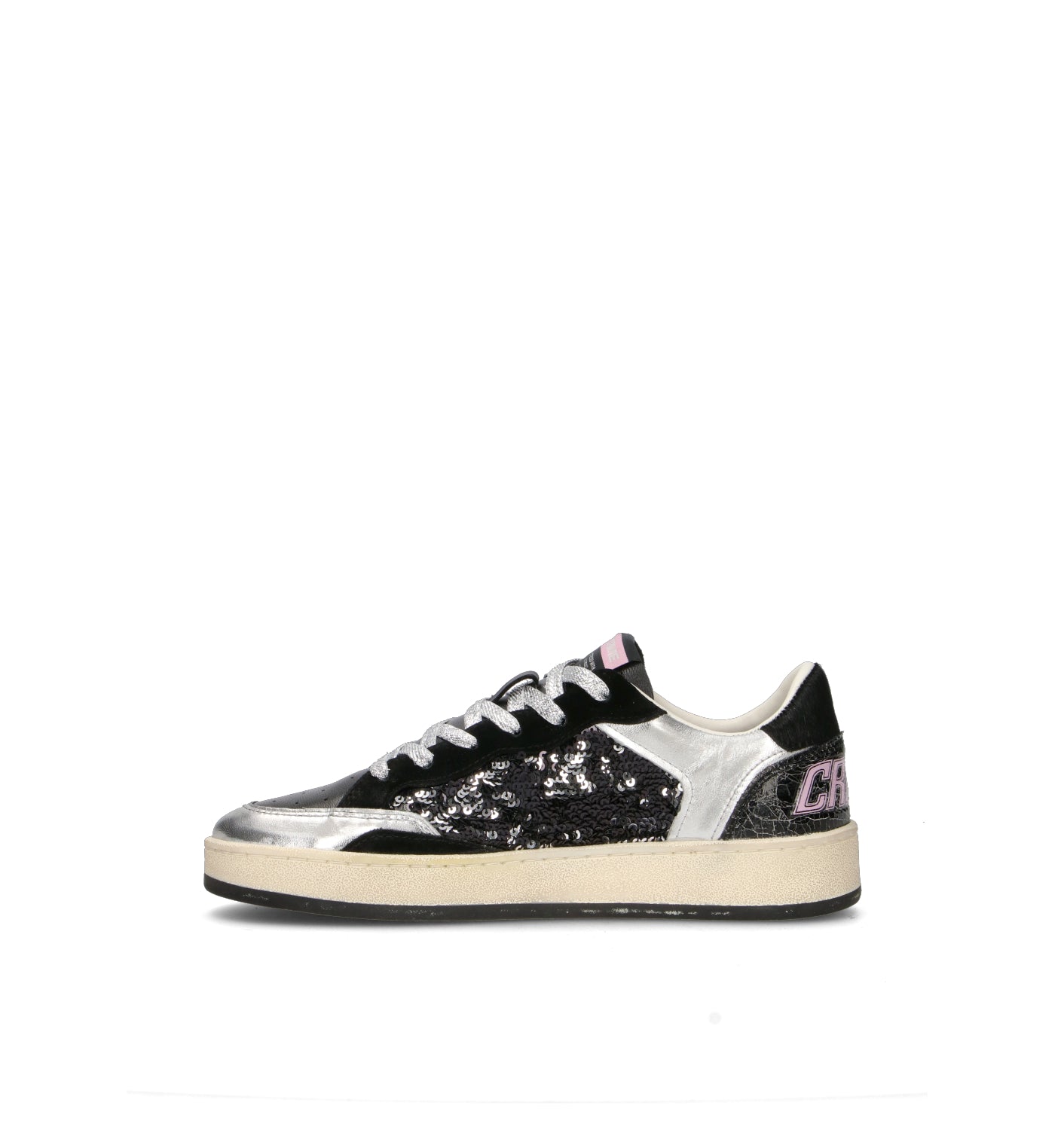 CRIME Sneaker donna nera