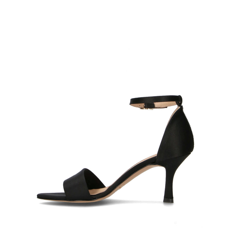 REBECCA VAN DIK Sandalo donna nero