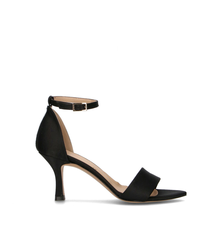 REBECCA VAN DIK Sandalo donna nero