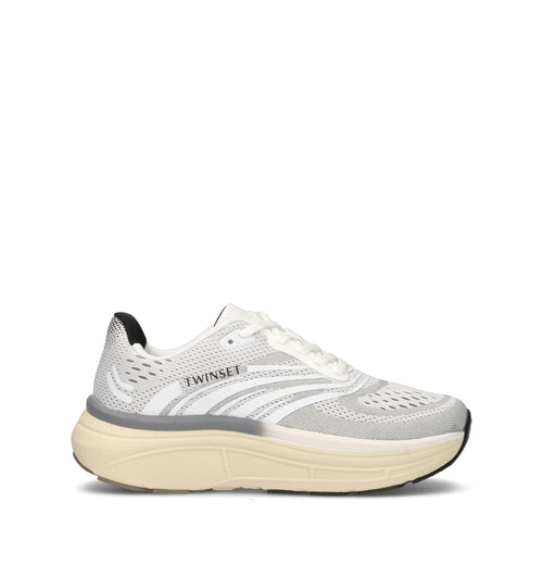 TWIN SET-SIMONA BARBIERI Sneaker donna bianca/grigia