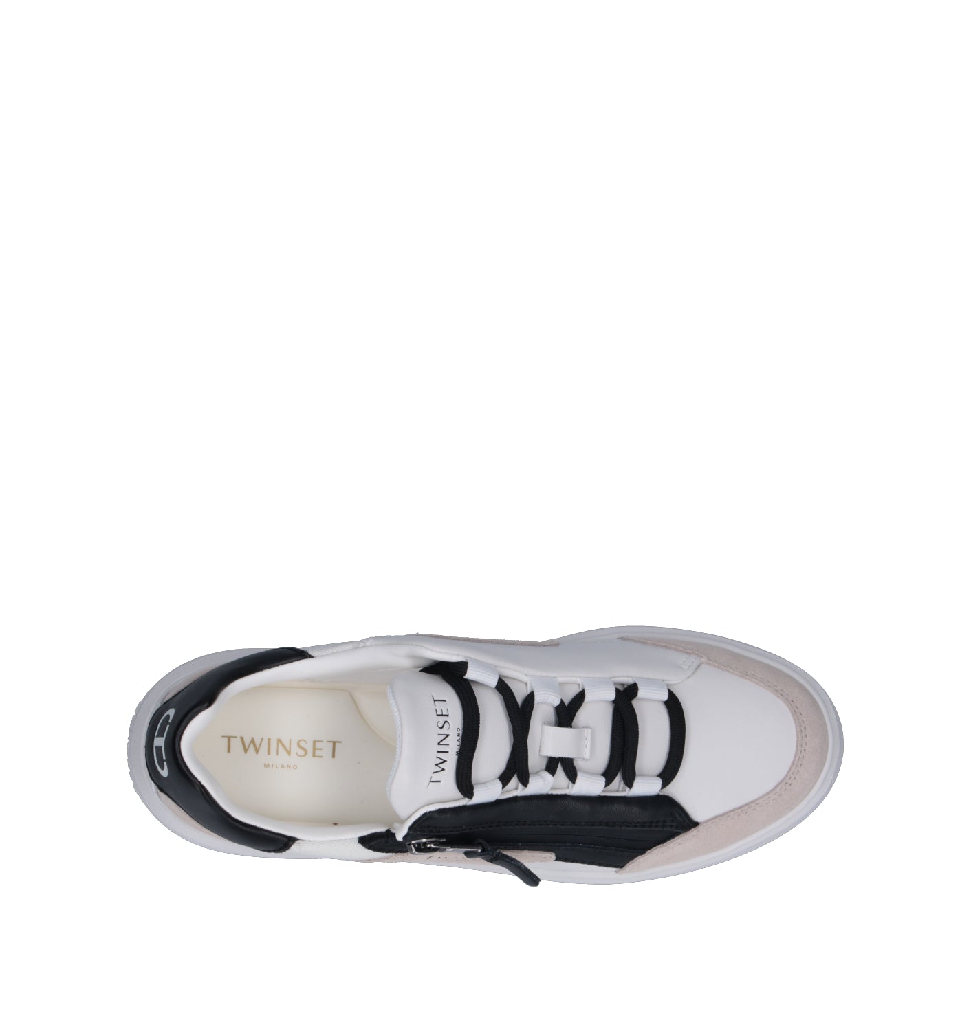 TWIN SET-SIMONA BARBIERI Sneaker donna bianca