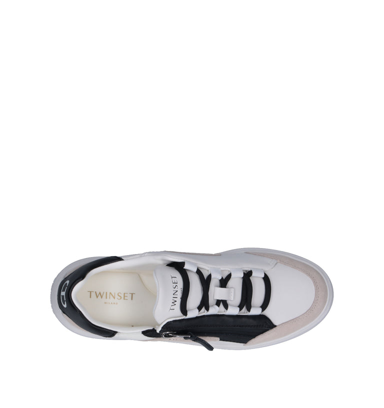 TWIN SET-SIMONA BARBIERI Sneaker donna bianca