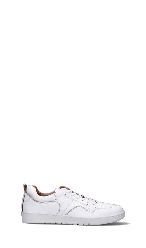 PAWELK'S Sneaker uomo bianca in pelle