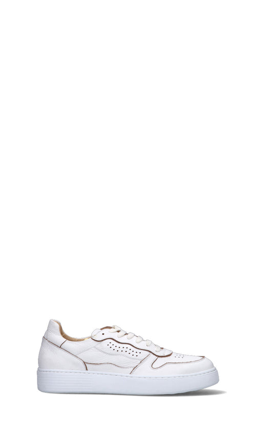 PAWELK'S Sneaker uomo bianca in pelle