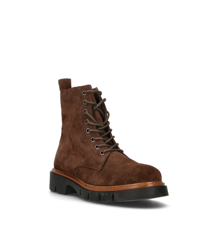 VARIOPINTO Anfibio donna marrone in suede