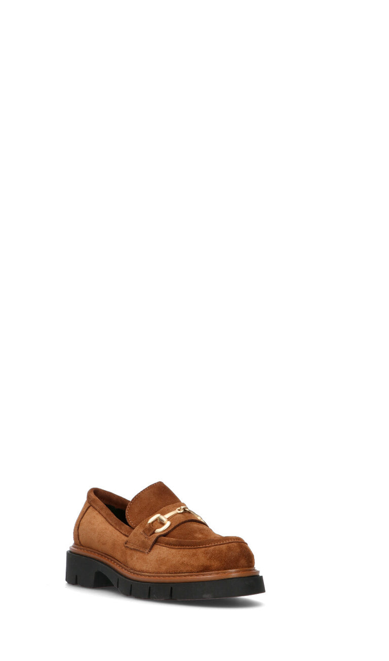 VARIOPINTO Mocassino donna cuoio in suede