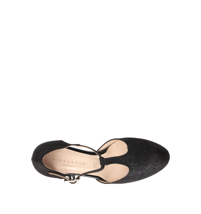 MIDELETTE Décolleté donna nera