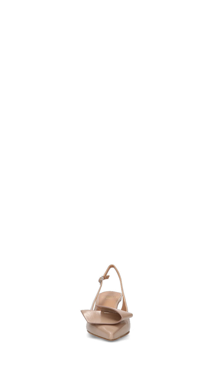 CHANTAL 1962 Slingback donna sabbia in pelle