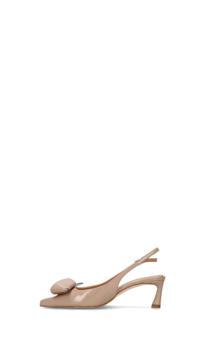 CHANTAL 1962 Slingback donna sabbia in pelle