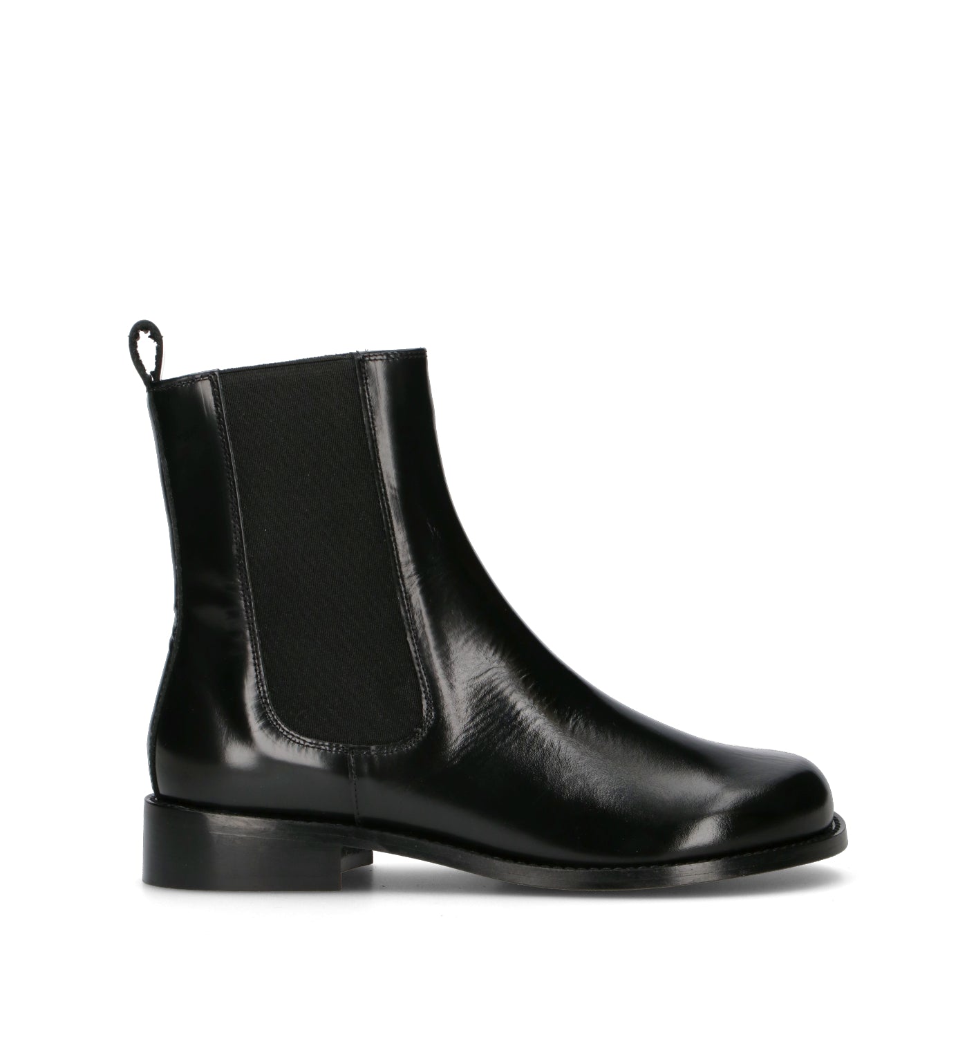 ANGEL ALARCON Beatles donna nero in pelle