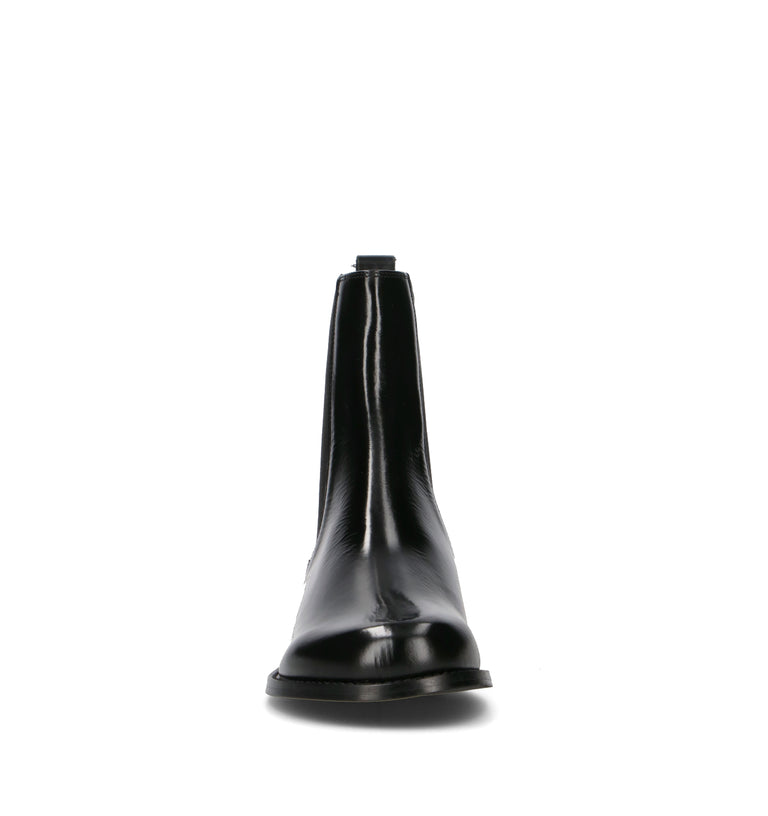 ANGEL ALARCON Beatles donna nero in pelle