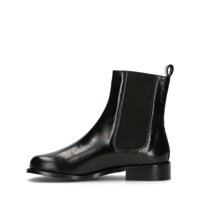 ANGEL ALARCON Beatles donna nero in pelle