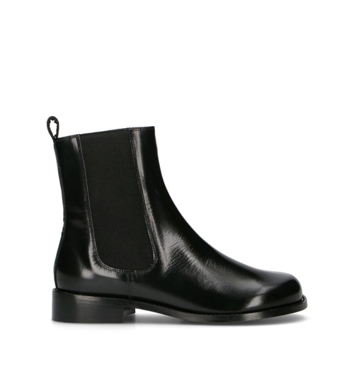 ANGEL ALARCON Beatles donna nero in pelle