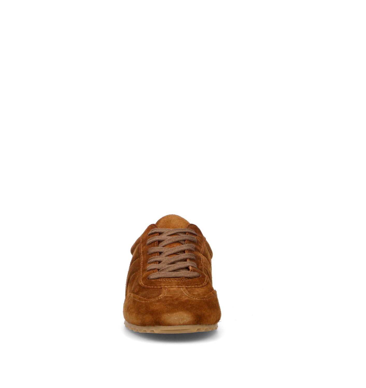 ANGEL ALARCON Sneaker donna cognac in suede