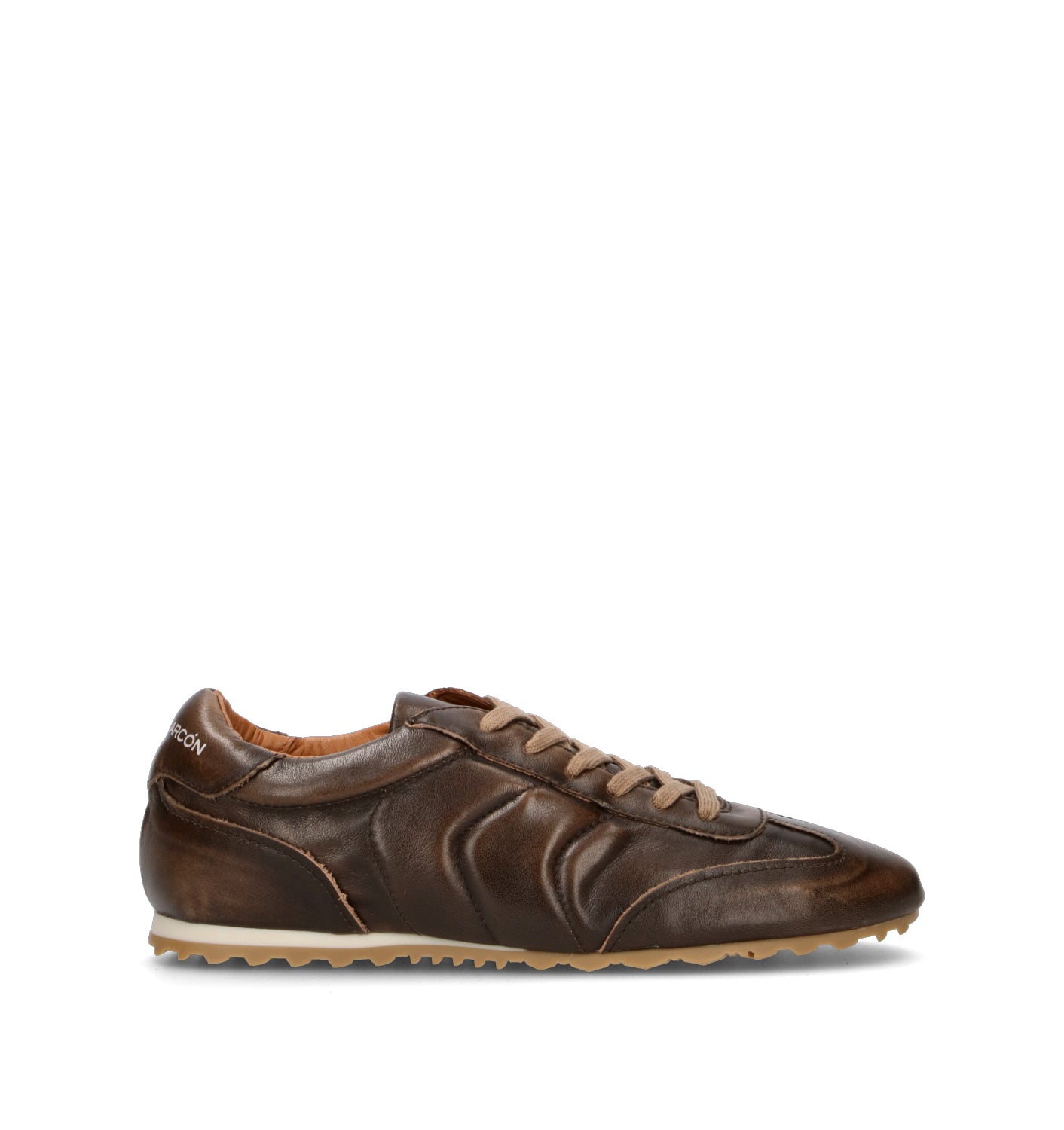 ANGEL ALARCON Sneaker donna marrone in pelle