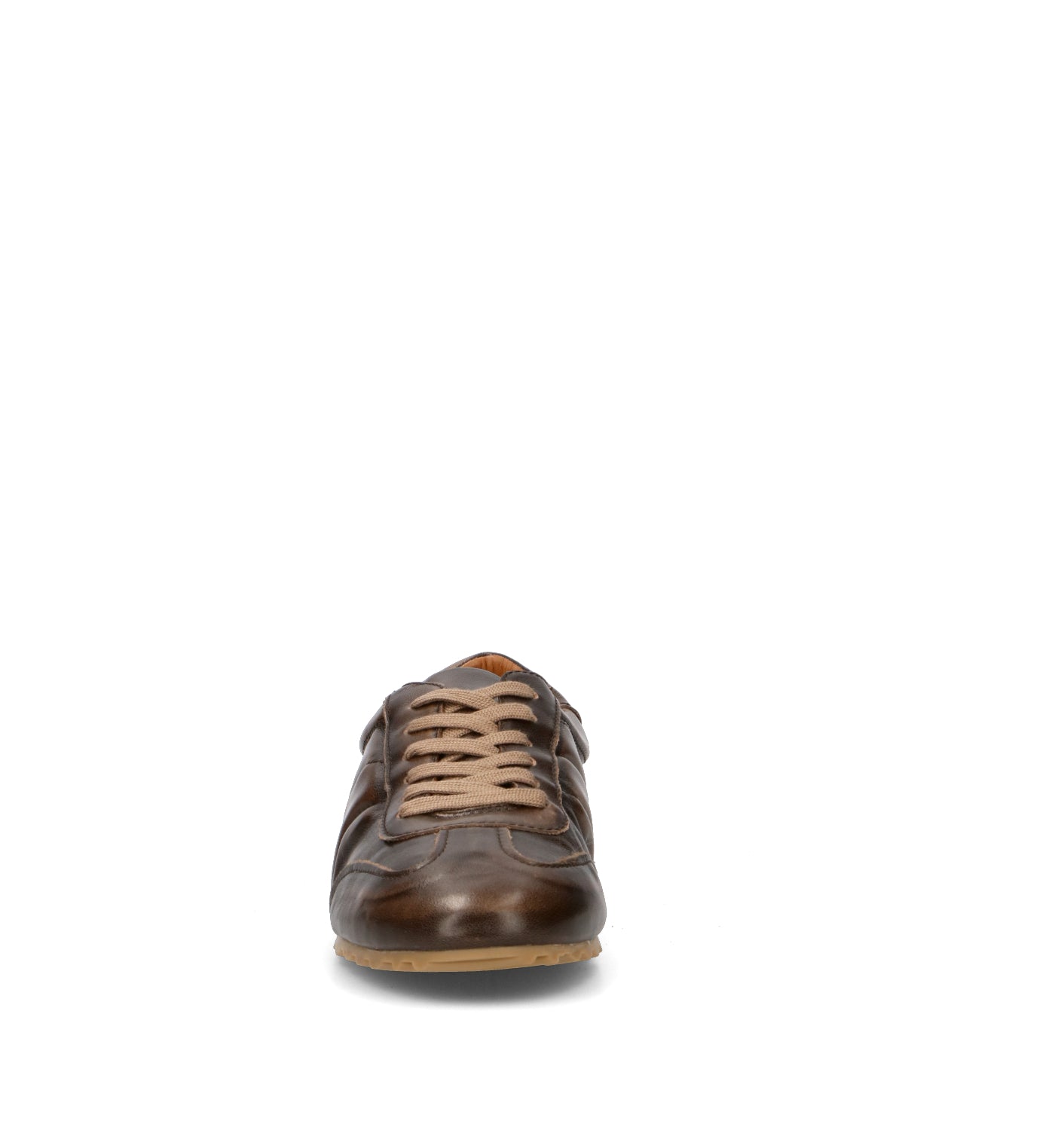 ANGEL ALARCON Sneaker donna marrone in pelle