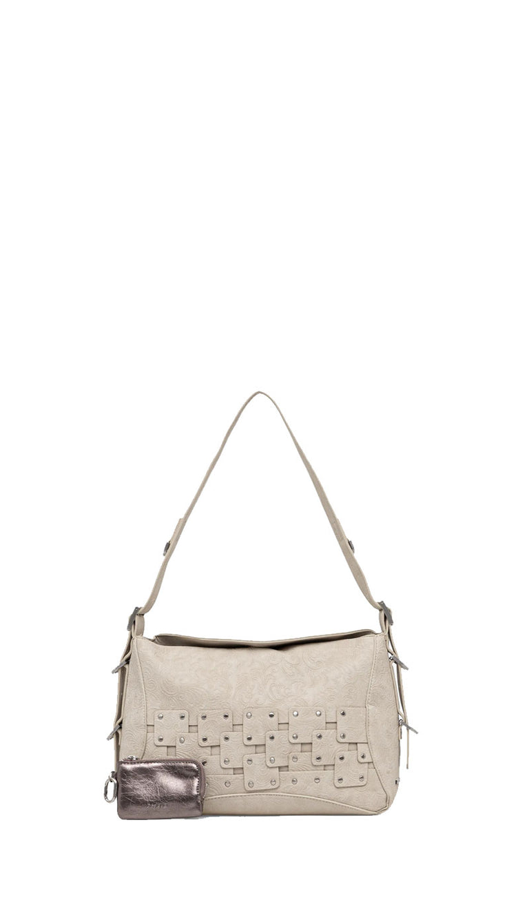 DESIGUAL Borsa donna pietra