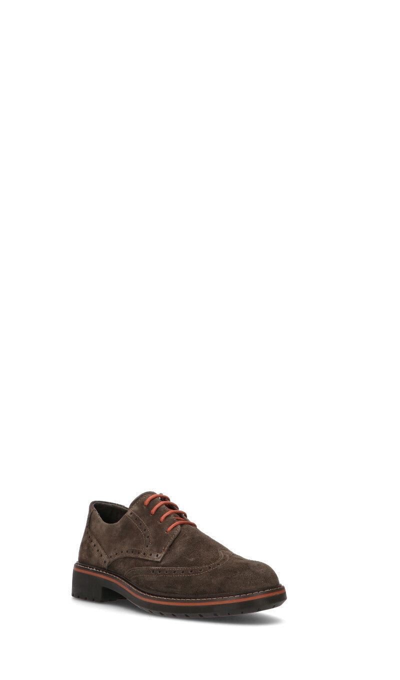 IGI&CO Stringata uomo marrone in suede