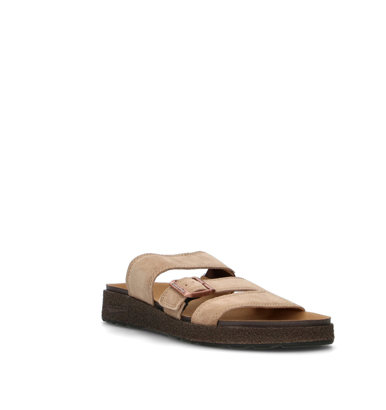 BLUNDSTONE Ciabatta uomo sabbia in suede