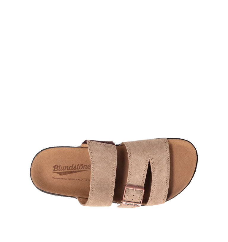 BLUNDSTONE Ciabatta uomo sabbia in suede