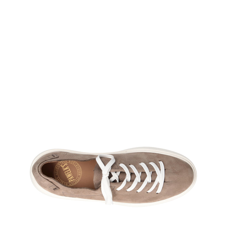 PAWELK'S Sneaker uomo tan in nabuk