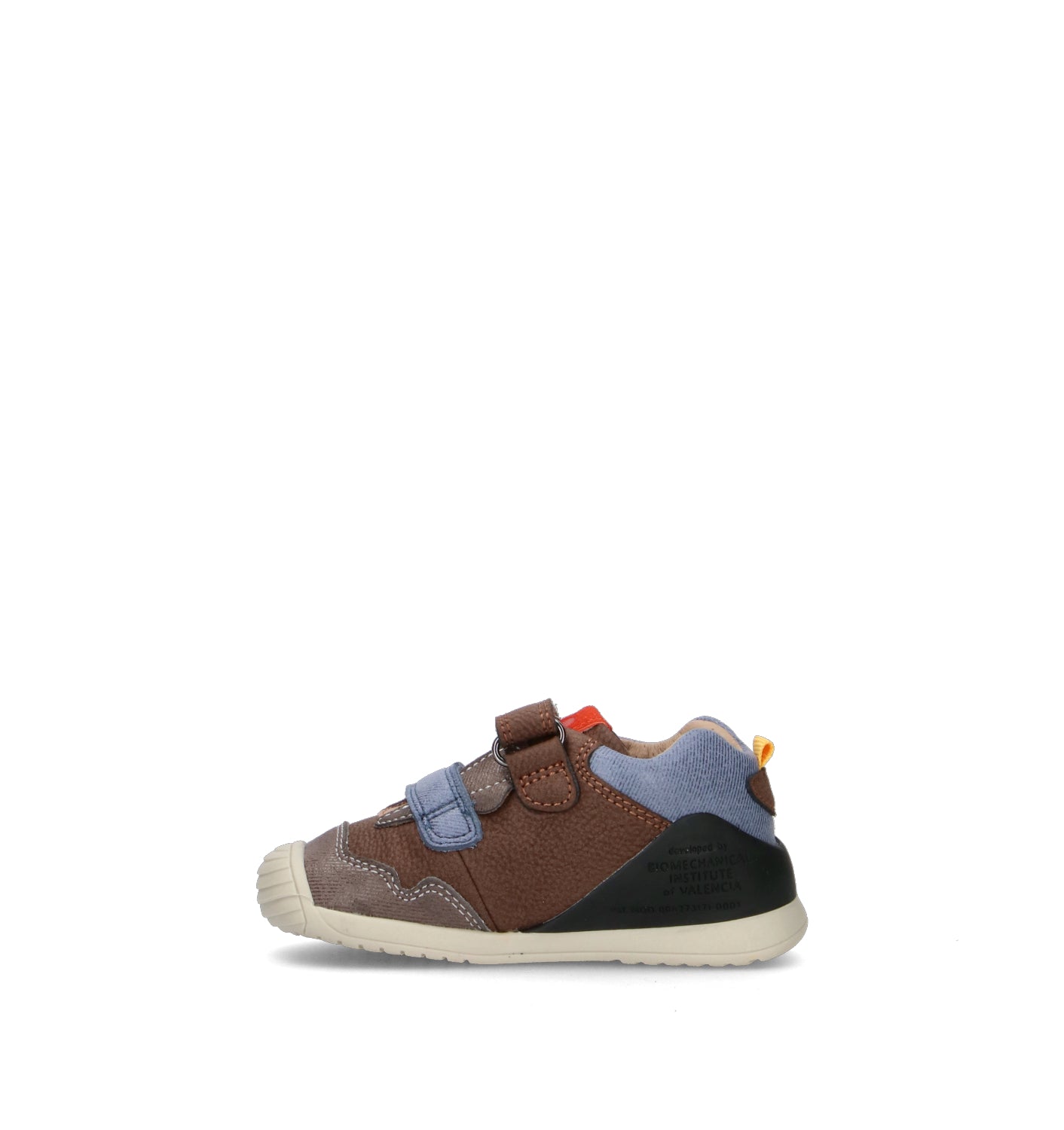 BIOMECANICS Sneaker bimbo marrone in pelle
