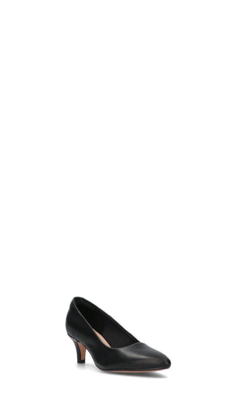 CLARKS ESSENTIALS Décolleté donna nera in pelle