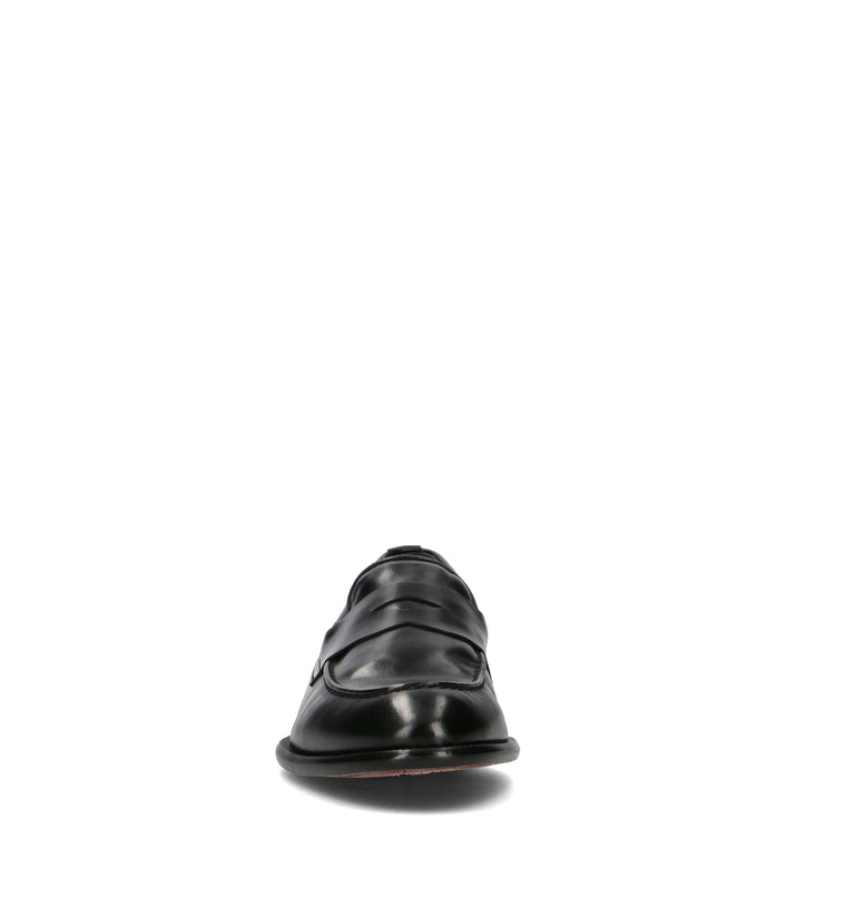 PAWELK'S Mocassino uomo nero in pelle