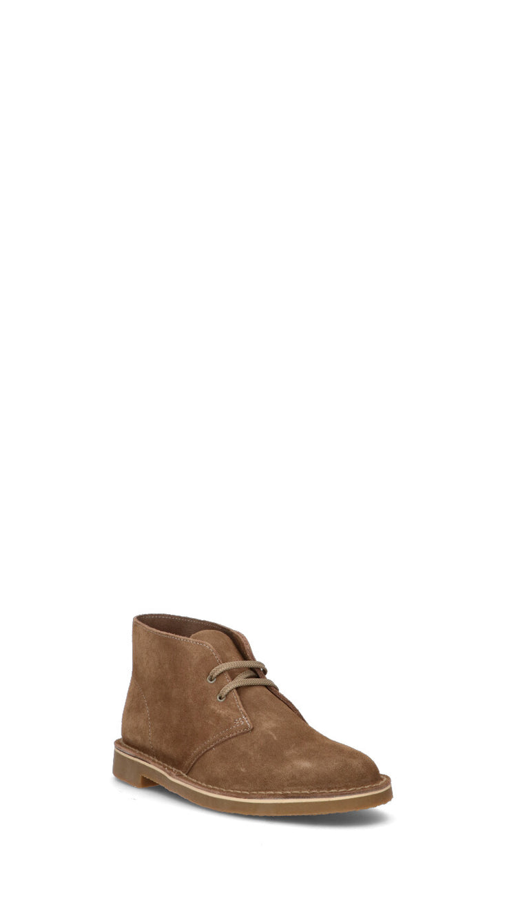 CLARKS ESSENTIALS Polacco uomo sabbia in suede