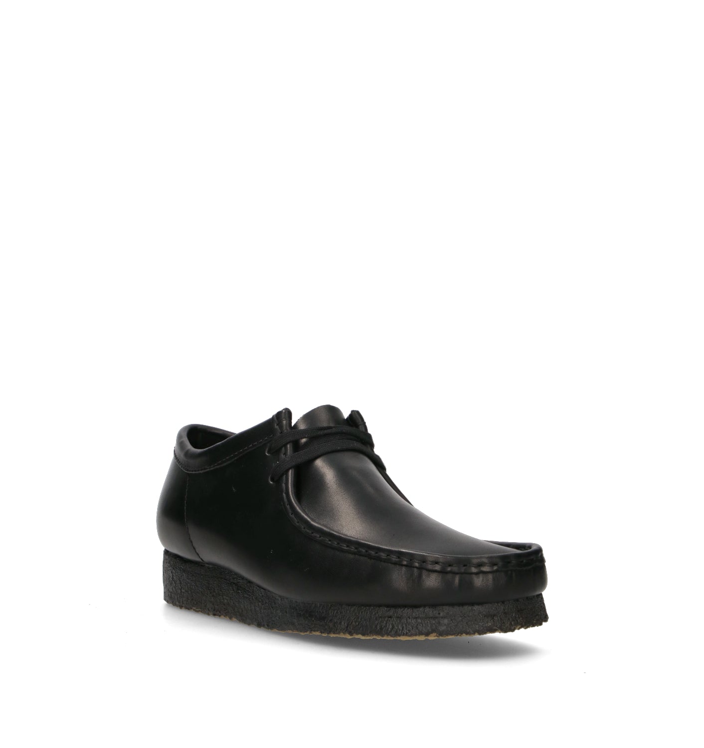 CLARKS ORIGINALS WALLABEE Mocassino uomo nero in pelle