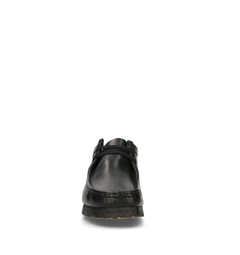 CLARKS ORIGINALS WALLABEE Mocassino uomo nero in pelle