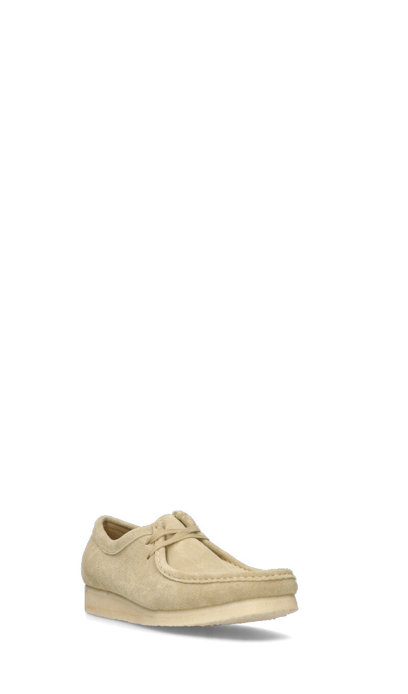 CLARKS ORIGINALS WALLABEE stringata uomo maple in suede